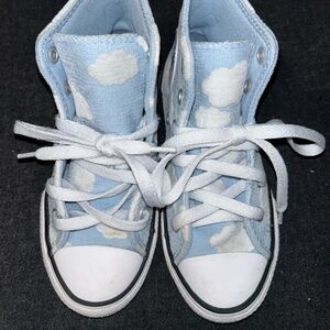 Converse Chuck Taylor All Star High Top Clouds Blue/White Youth Size 12